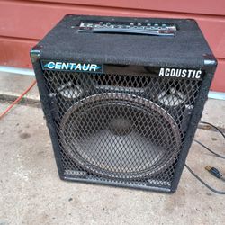 Centaur Acoustic Amp, Not Working, Selling For Repair Or Parts