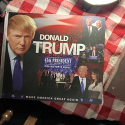 Donald Trump 45th President Of The United States Collectors Vault Book Make America Great Again 