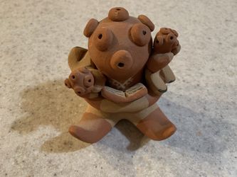 Lupe Lucero-Loretto story time pottery doll