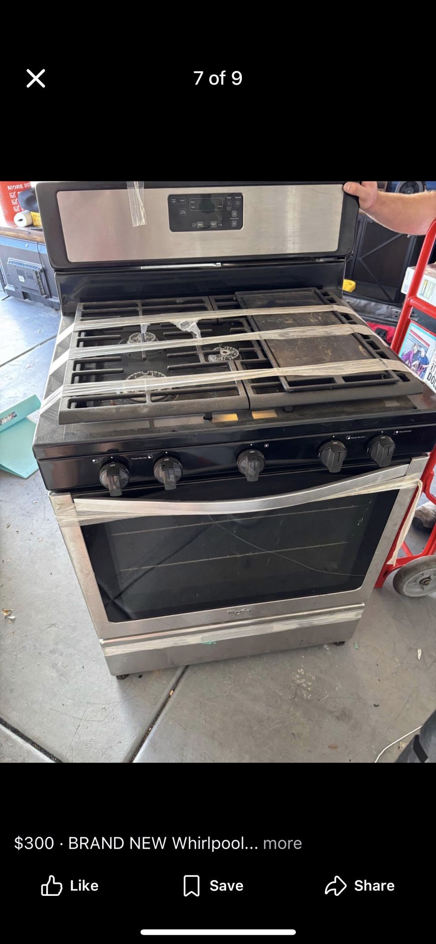 Whirlpool Gas Stove