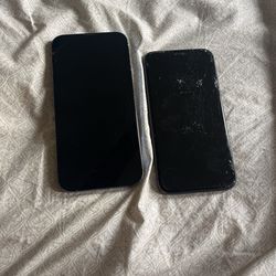 13 Pro Max And 11 iPhone I Want 250 13 Has Water Damadge And 11 I Believe Is Good Buy How It Is 