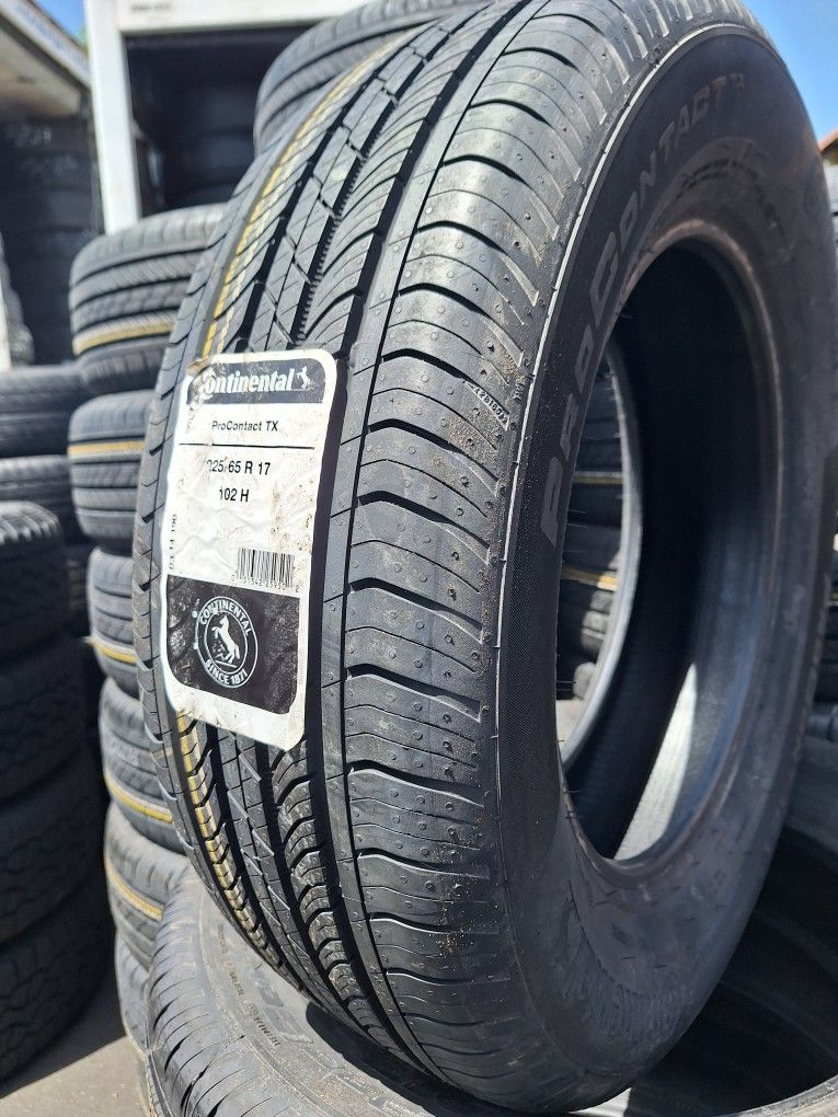 225/65/17 CONTINENTAL PROCONTACT TX 💎 Brand New TIRES / Available!!