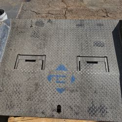 Container Ramp Diamond Plate