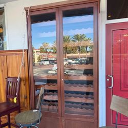 WINE RACK LIGHTED cabinet