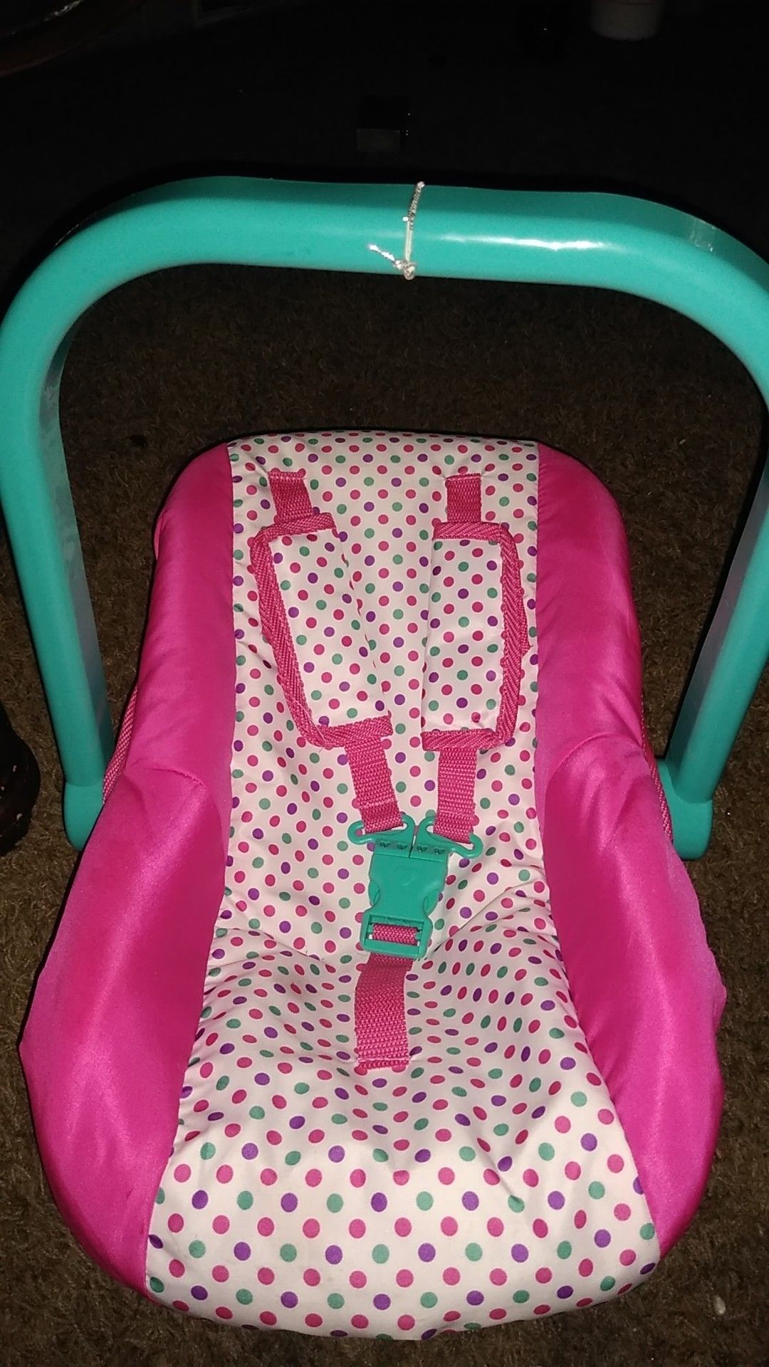 Doll car seat