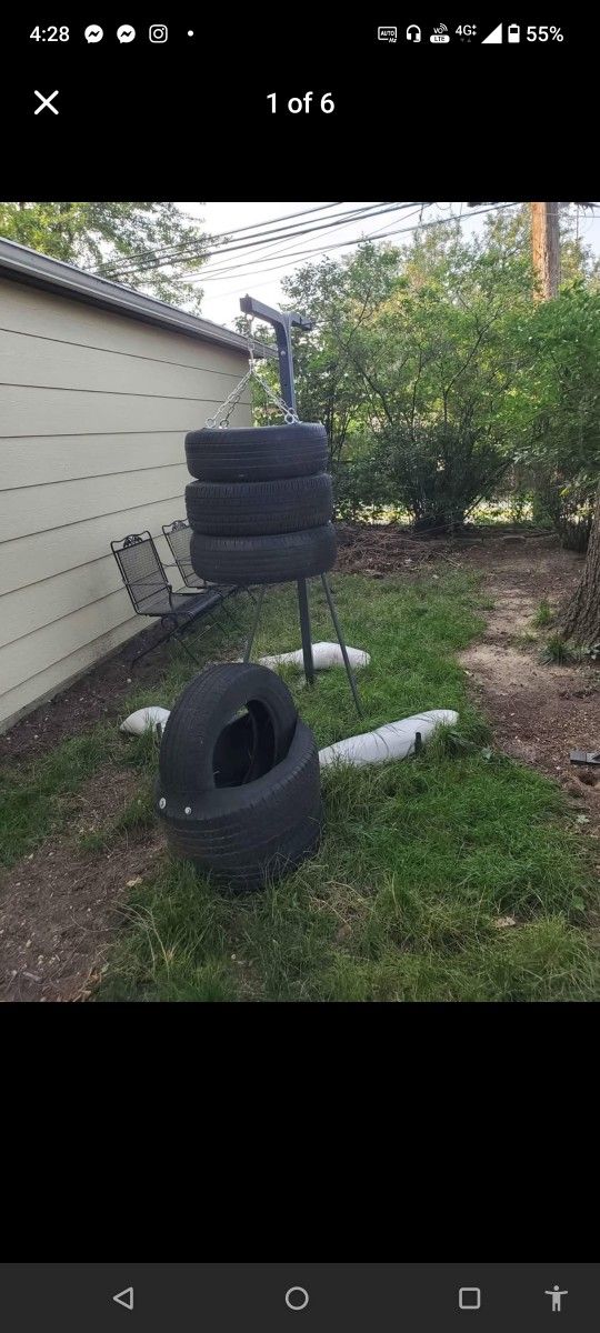 Tire Punching Bags