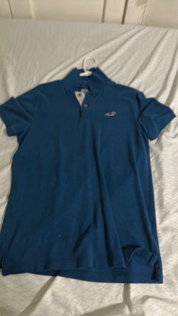 hollister collard shirt, good condition