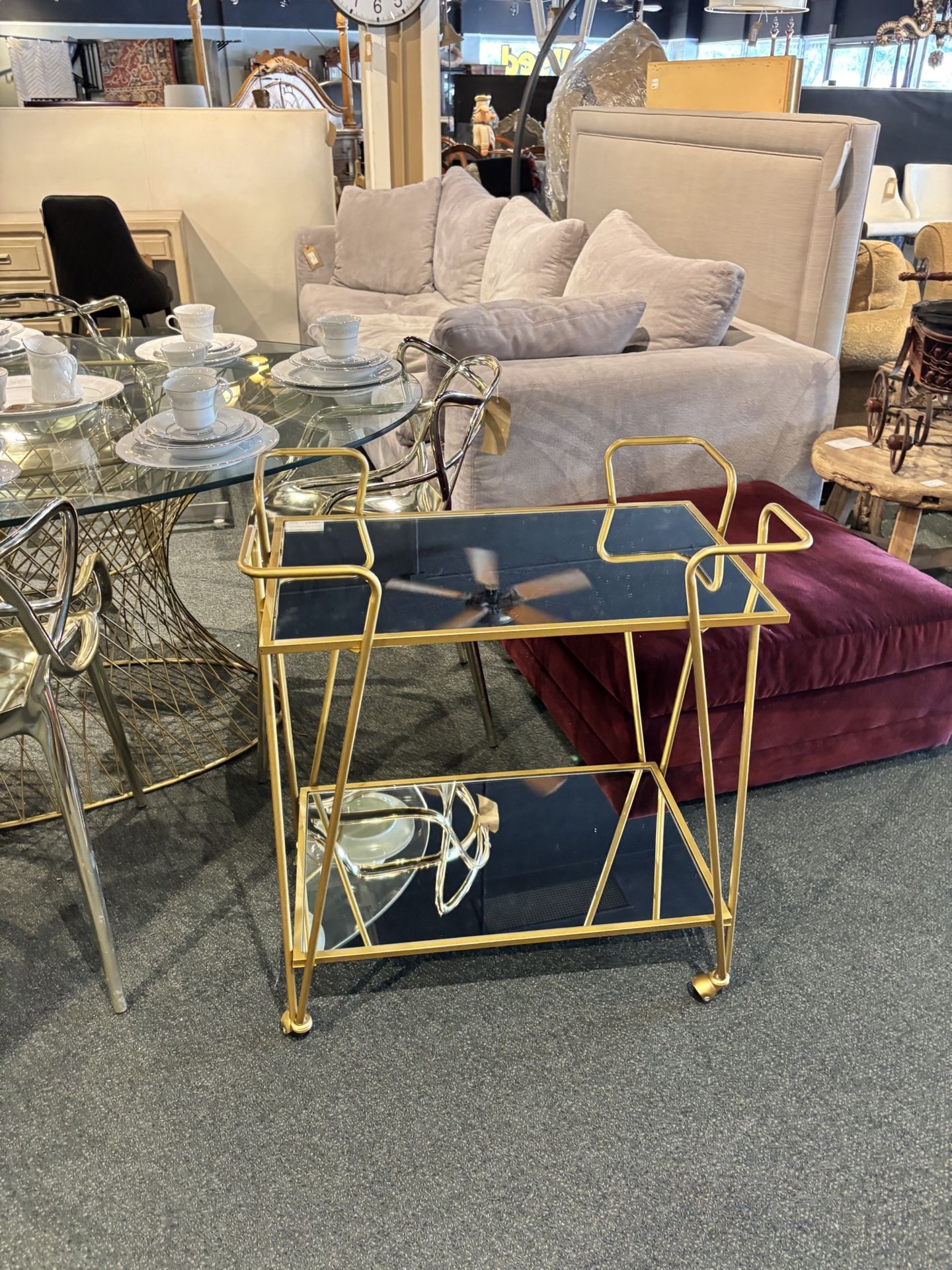 Gold Bar Cart - SKU: R3P9ZJ