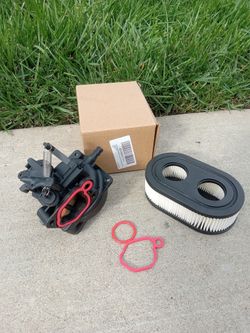 Mower Carburetor and Filter NEW
