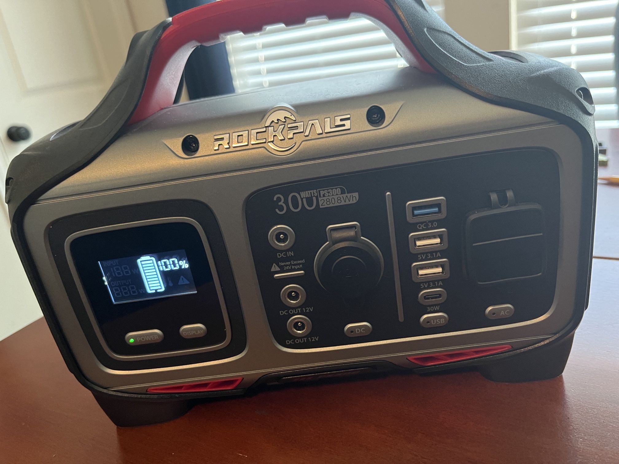RockPals 300w Portable Power Station
