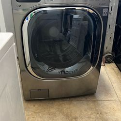Lg Stainless Steel Front Load Washer
