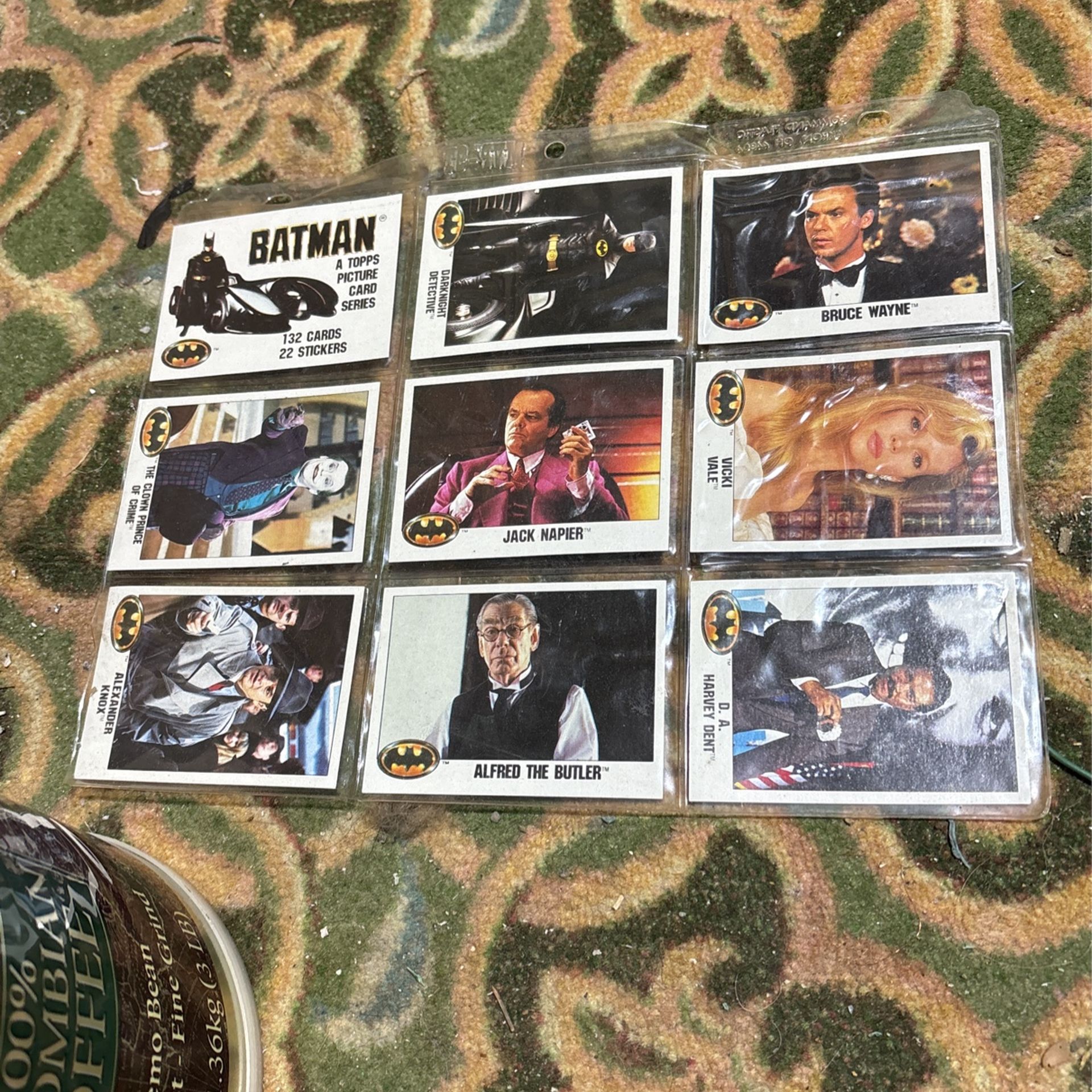 Batman Topps Movie Trading Cards