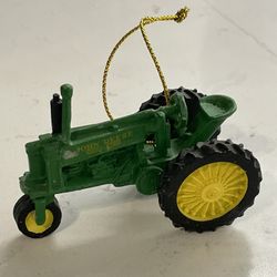 John Deere Tractor Green, Yellow Christmas Ornament