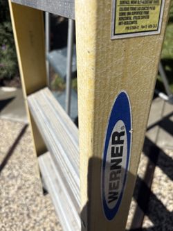 2 Step Ladders 1 - 6 Foot Werner AND 1 Smaller Step Ladder. Both Ladders For $50. Not Selling Separately. Firm Price. Cash Only.