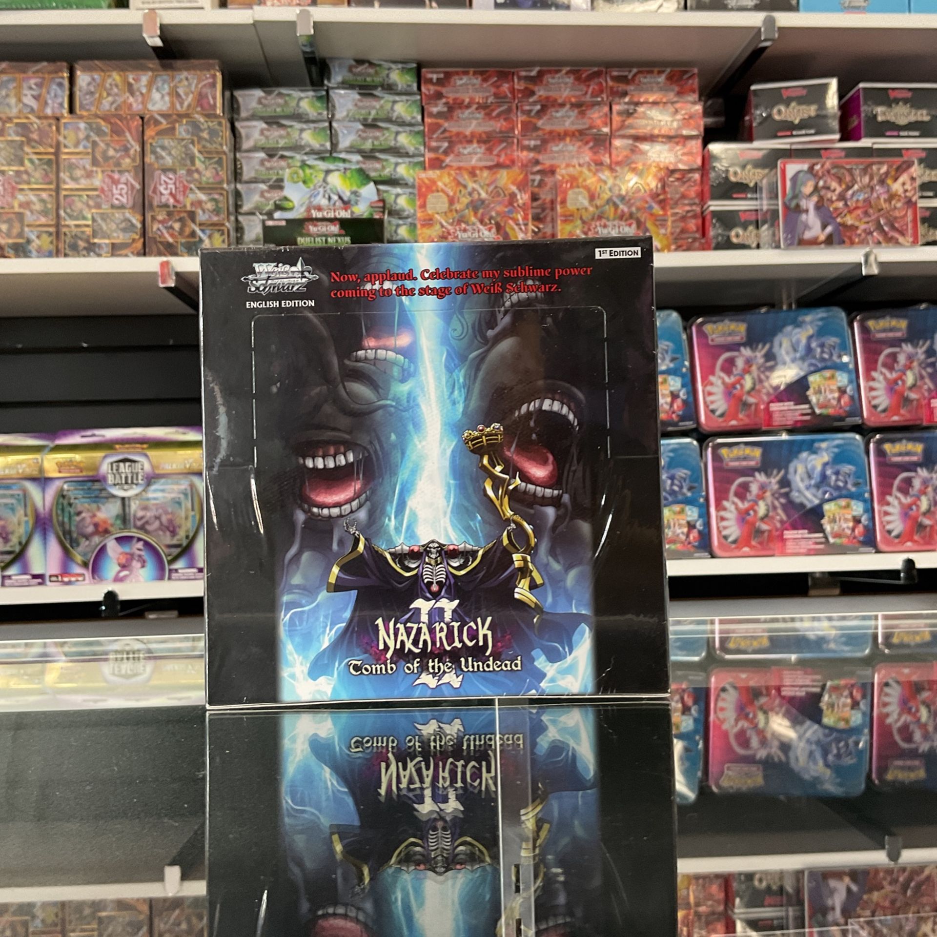 nazarick tomb of the undead booster box Nazarick: Vol.2 Tomb of the Undead Vol.3 Booster Display Extra from Weiss Schwarz offers an exciting expansion for collectors and players of the popular trading card game Nazarick: Tomb of the Undead