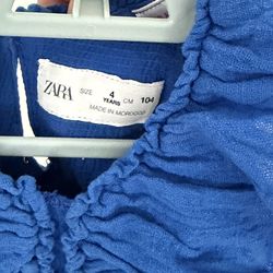 Zara Girls Dress 4T