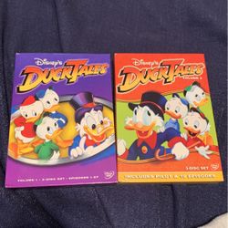 Duck tales DVDs