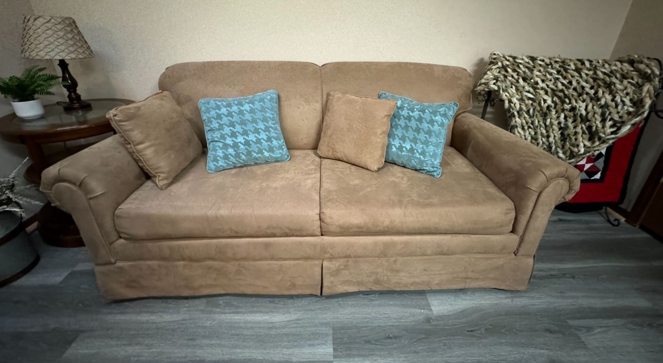 Lite Brown Couch