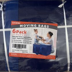 LUCDNC 6 Pack Moving Bags