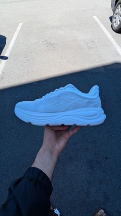Title: HOKA Running Shoes – All White – Brand New🔥💯