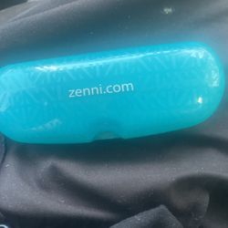 Zenni Glasses Case With Cloth Cleaner 