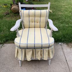 Coil Spring Rocking Chair