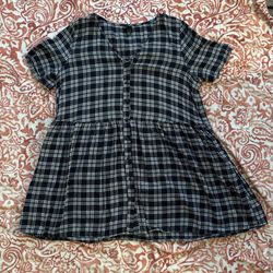 Wild fable top plaid dress