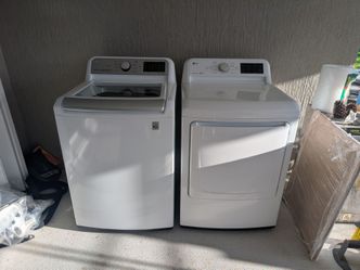 LG washer and dryer