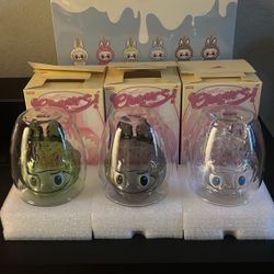THE MONSTERS-CHEERS ! SERIES- Double-walled Glass Blind Box Labubu 