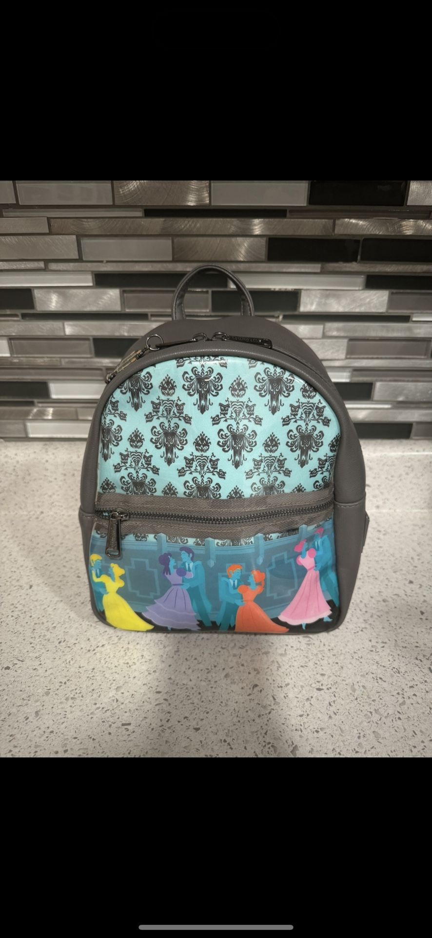 big hello kitty backpack Hello Kitty Backpack Large 16 inch (Flowers and Dots) – Backpack LA main image 0