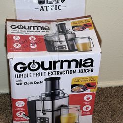 Gourmia 6-Speed Juicer Extractor – Stainless Steel