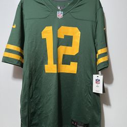NWT Nike NFL Green Bay Packers 50s Throwback Aaron Rodgers Jersey Medium Jets