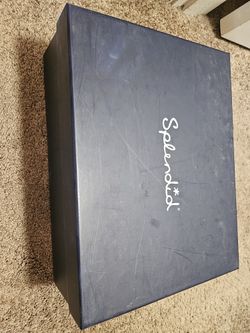 Splendid Brand Marlene Espadrille Platform Wedge Sandal - Navy Size 8.5