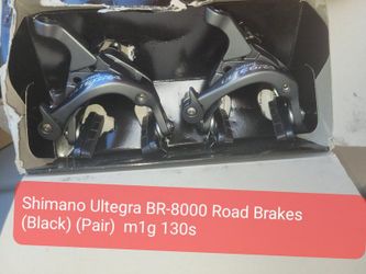 Shimano Ultegra BR - 8000 Road Brakes Black Pair m1g &KZz