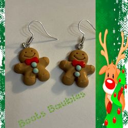 Gingerbread Earrings
