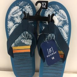 MENS SUMMER SLIPPERS SIZE 12 Light Weight And Comfortable 