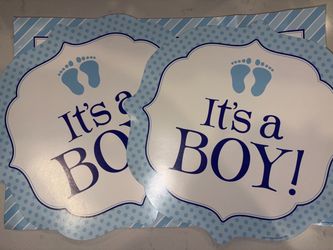 It’s A Boy! Baby Shower Decorations