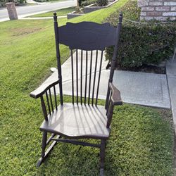 Antique Farmers Rocking Chair