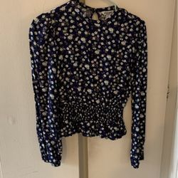 Floral Long Sleeve Blouse