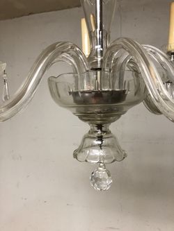 Crystal Chandelier From 1940s