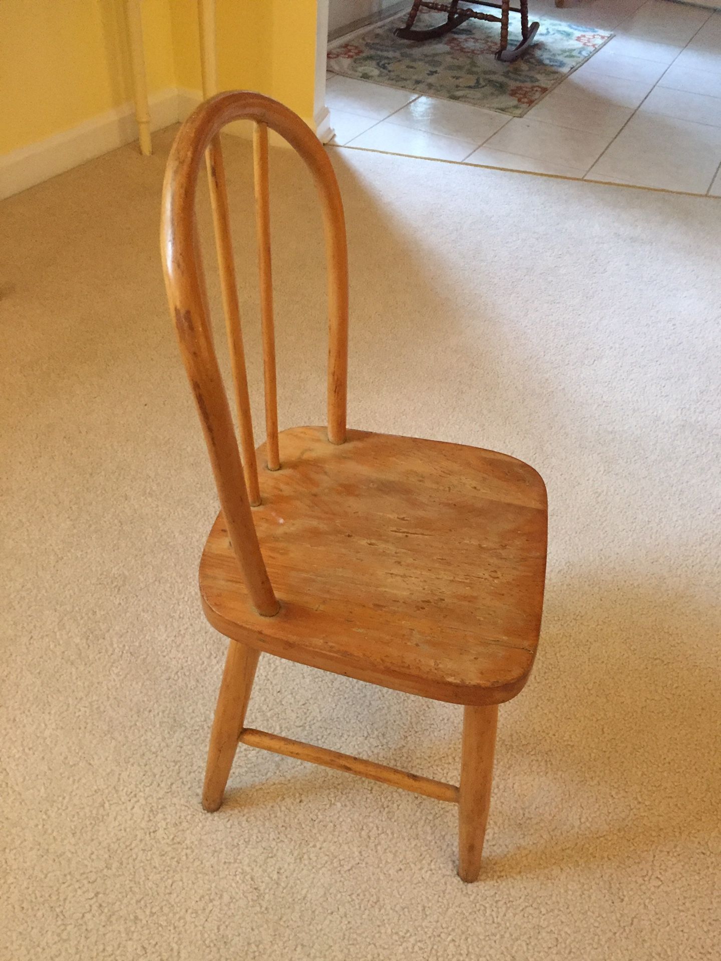 Antique children’s chair