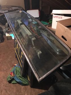 Rear chevy truck window