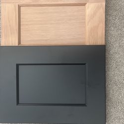 Black Shaker Cabinets