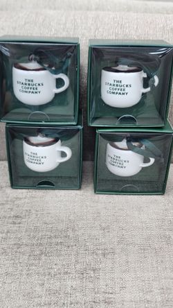 Starbucks Christmas ornaments