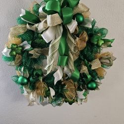 St. Patrick Day Wire Wreath 