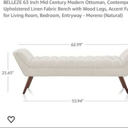 Mid Century Modern Ottoman 