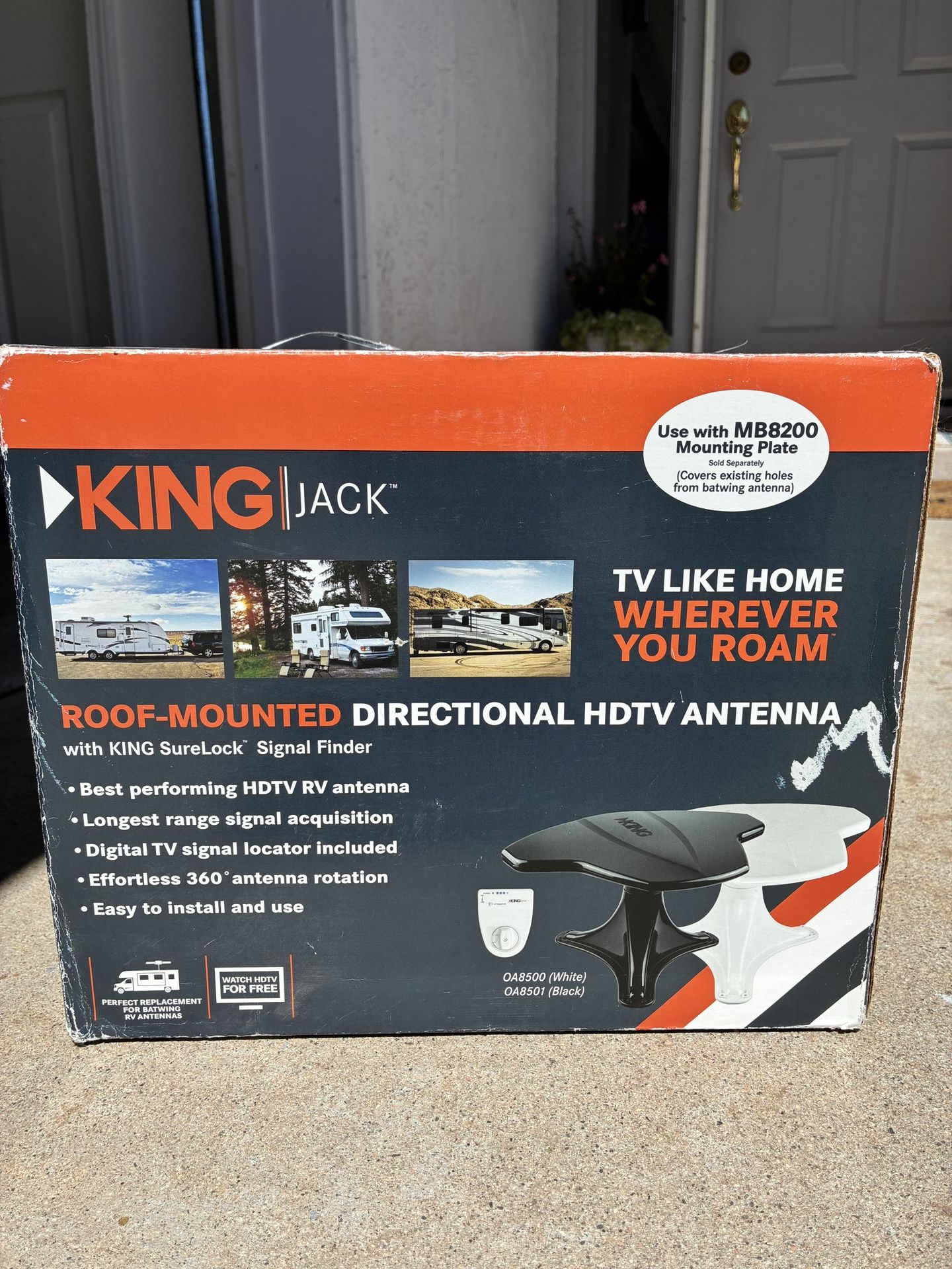 King Jack Roof-mounted Directional HDTV antenna