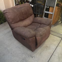 Brown Recliner 