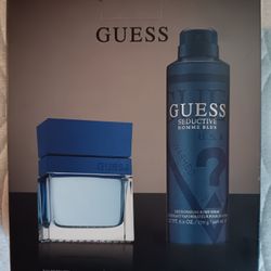 GUESS SEDUCTIVE HOMME BLUE GIFT SET FOR MEN