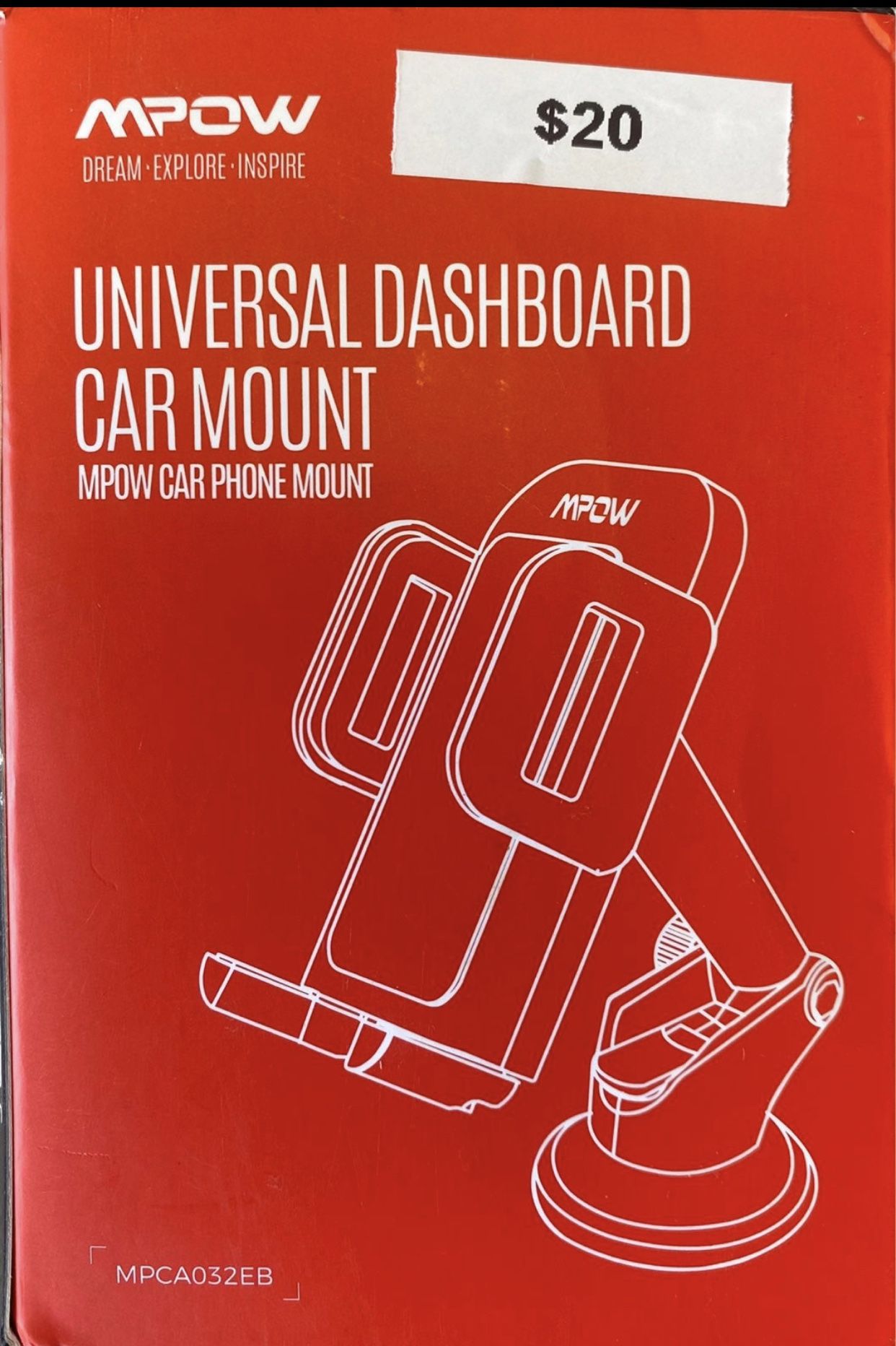 Mpow universal dashboard car mount